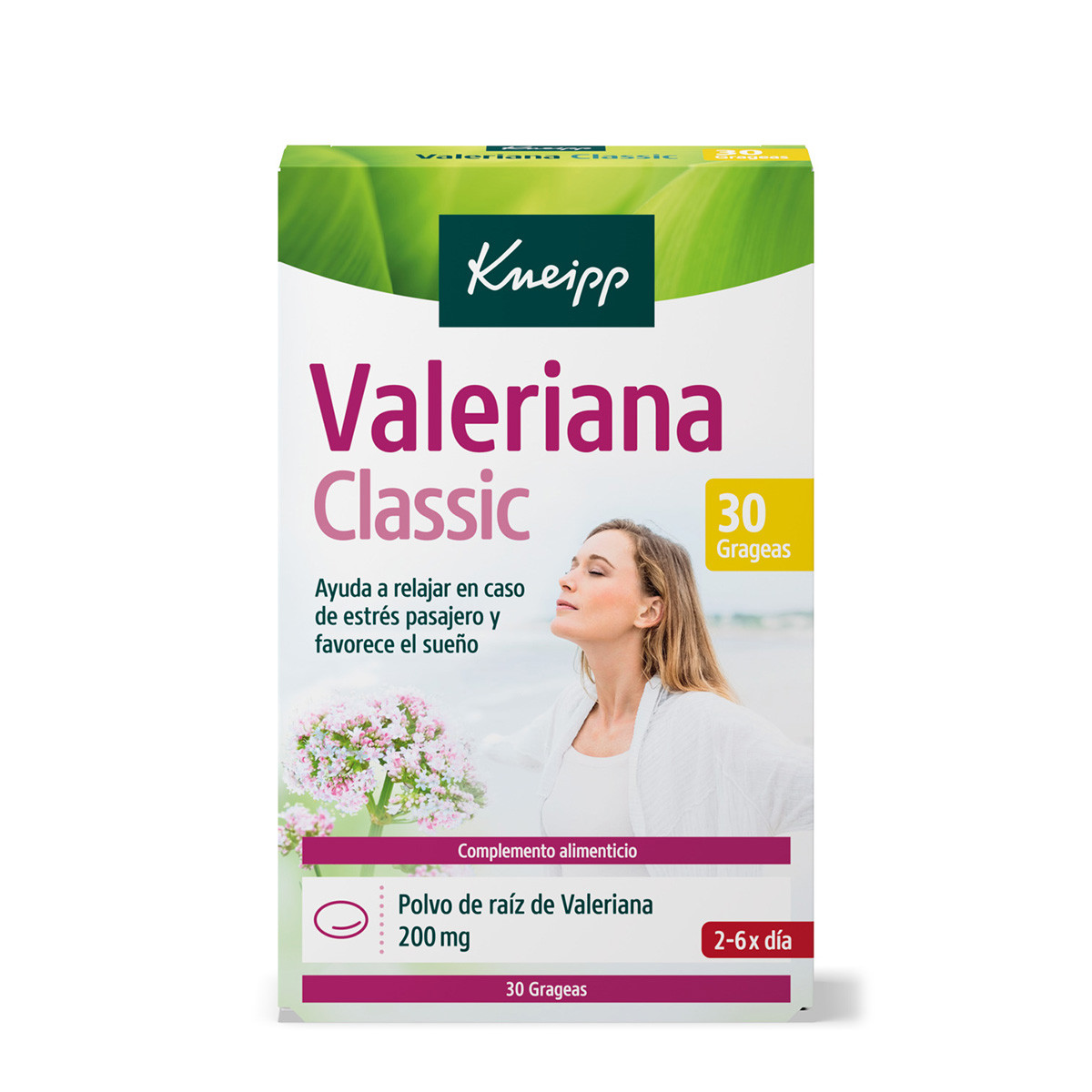 Kneipp Valeriana Classic 200mg 30 grageas