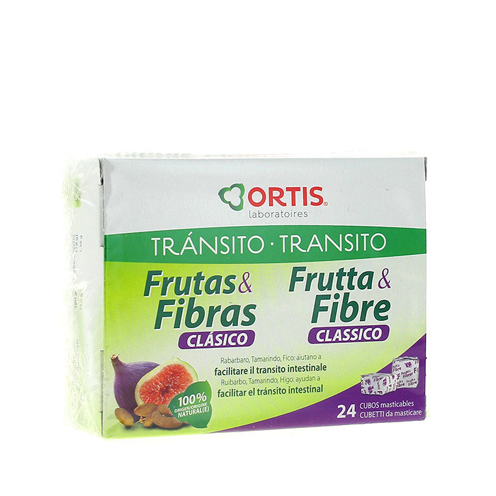 Ortis Frutas & fibras classic 24 cubos