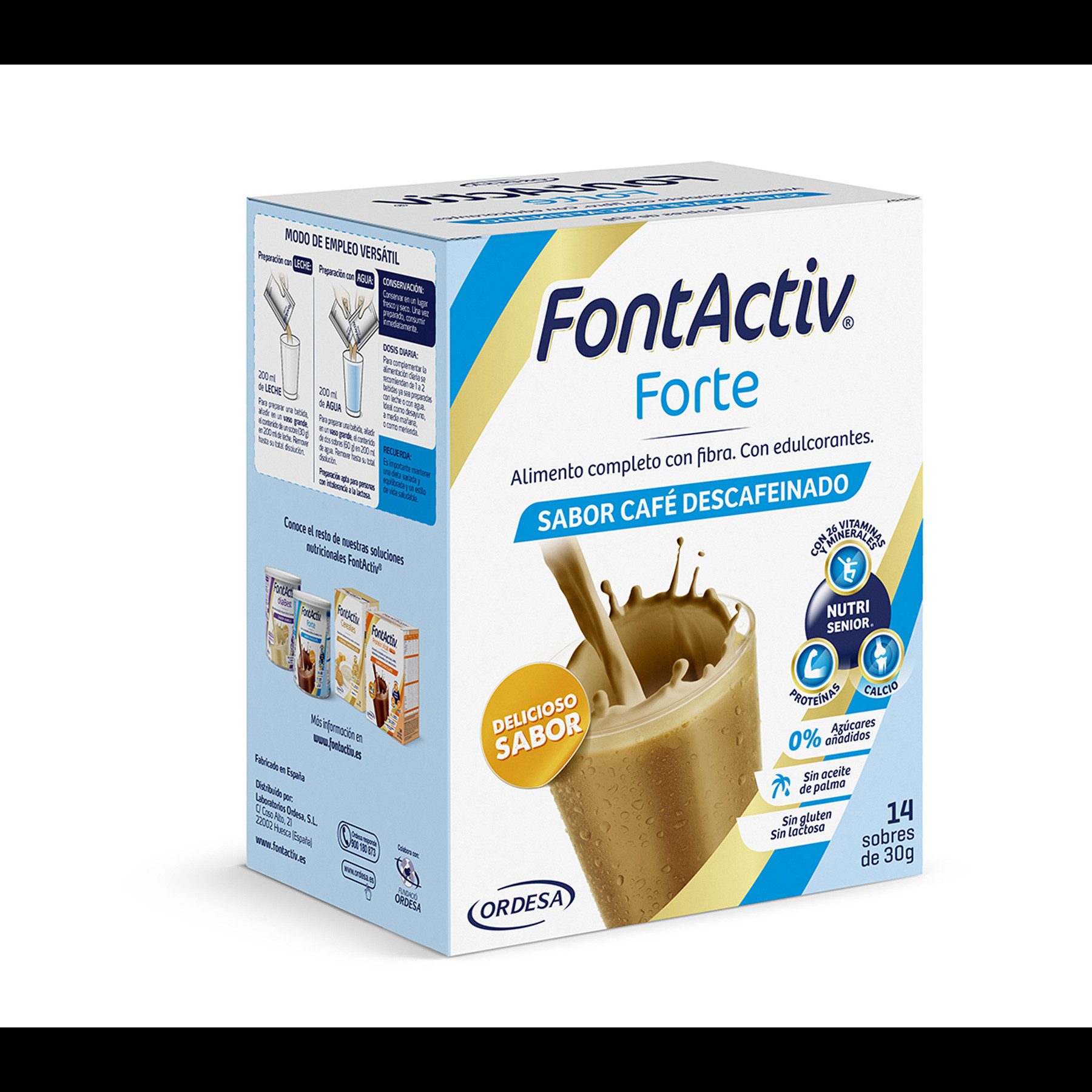 FontActiv Forte Café 14x30g