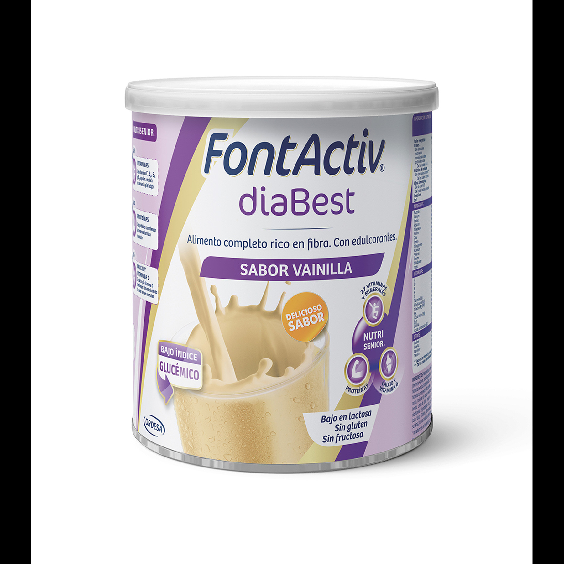 Fontactiv Diabest vainilla bote 400g