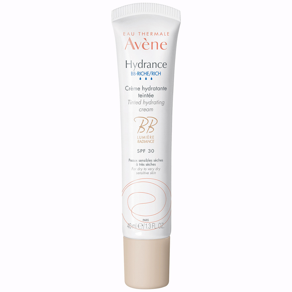 Avene hydrance bb rica crema SPF-30 40 ml